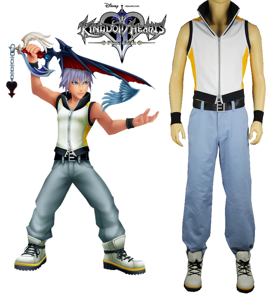 Косплей Kingdom Hearts популярная игра Kingdom Hearts 3D: Мечта падение расстояния Рику Косплей Костюм на заказ любой размер
Косплей Kingdom Hearts популярная игра Kingdom Hearts 3D: Мечта падение расстояния Рику Косплей Костюм на заказ любой размер