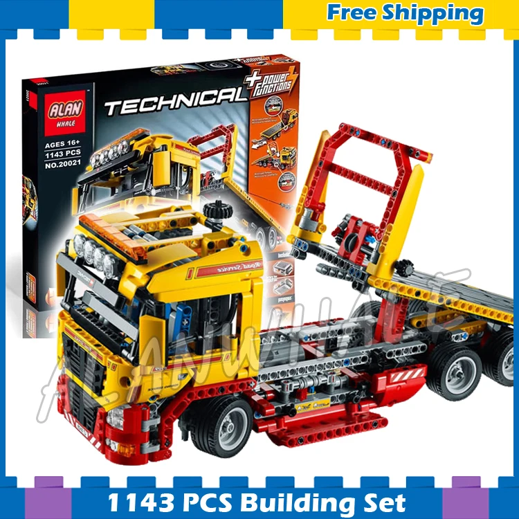 1143pcs 2in1 Techinic Electric Flatbed Truck 20021 DIY Model Building Kit Blocks Transport Car Carrier Sets Compatible With
1143pcs 2in1 Techinic Electric Flatbed Truck 20021 DIY Model Building Kit Blocks Transport Car Carrier Sets Compatible With