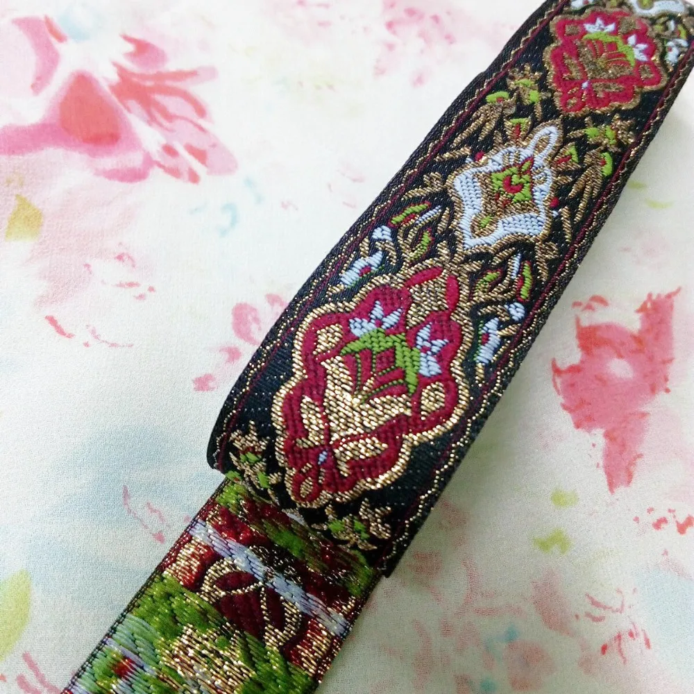 3.3cm 33mm 1-3/8' Wine White Filigree Metallic Beautiful Lotus Flower Ribbon Diy Costume Laciness National Jacquard Webbing Lace
3.3cm 33mm 1-3/8' Wine White Filigree Metallic Beautiful Lotus Flower Ribbon Diy Costume Laciness National Jacquard Webbing Lace