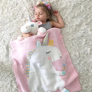 60cm*120cm Cartoon Flamingo Deer Unicorn Animal Cute Baby Throw Blanket Sofa Bed Travel Plaids Wool Thread Blanket Children Gift 
60cm*120cm Cartoon Flamingo Deer Unicorn Animal Cute Baby Throw Blanket Sofa Bed Travel Plaids Wool Thread Blanket Children Gift