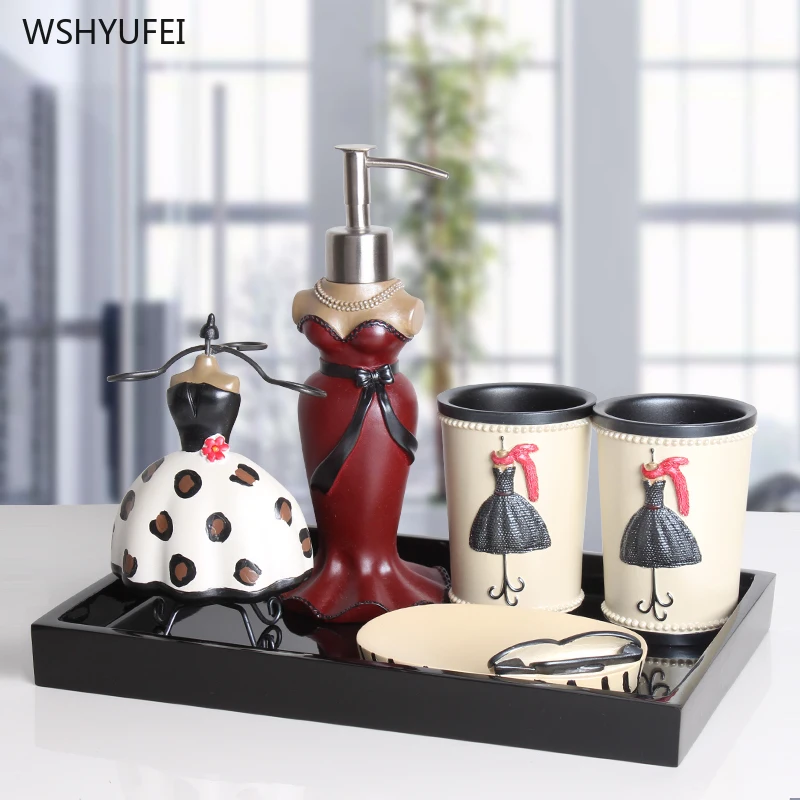 6 Pcs Direct marketing creative wash set bathroom five-piece bathroom household items toothbrush cups mugs newlywed friends
6 Pcs Direct marketing creative wash set bathroom five-piece bathroom household items toothbrush cups mugs newlywed friends