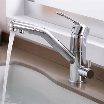 LIUYUE Filter Basin Faucets Copper Chrome Bathroom Faucets 360 Rotation With Cold/Hot Water Purification Feature Crane Mixer Tap
LIUYUE Filter Basin Faucets Copper Chrome Bathroom Faucets 360 Rotation With Cold/Hot Water Purification Feature Crane Mixer Tap