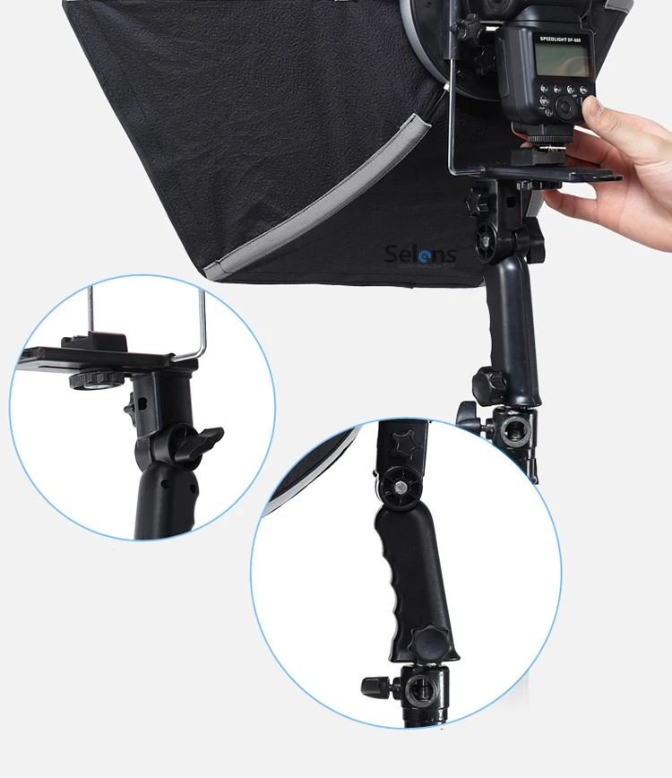 20" Hexagonal Photo Studio Softbox Reflector with White Diffuser Cove