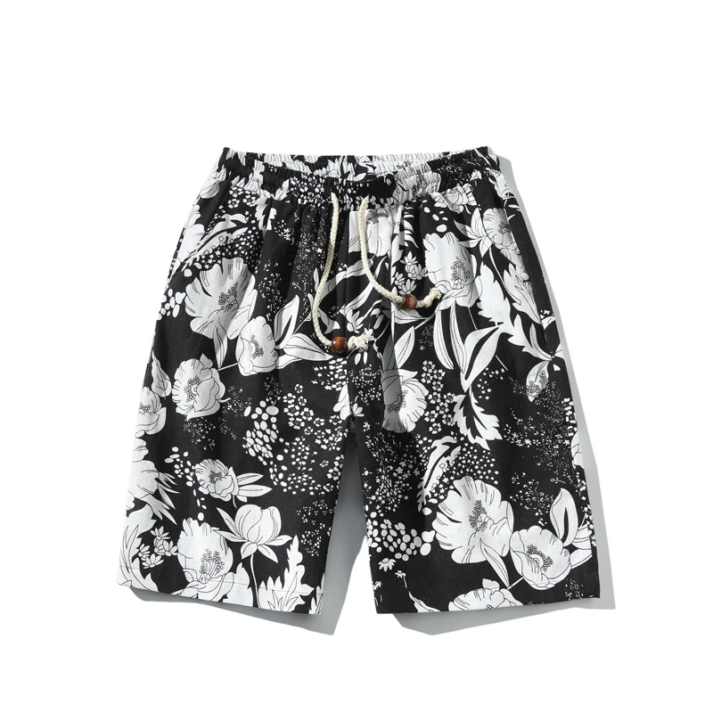 2019 summer new Hawaiian style flower print men and women can wear straight loose casual shorts large size beach shorts M-5XL
2019 summer new Hawaiian style flower print men and women can wear straight loose casual shorts large size beach shorts M-5XL
