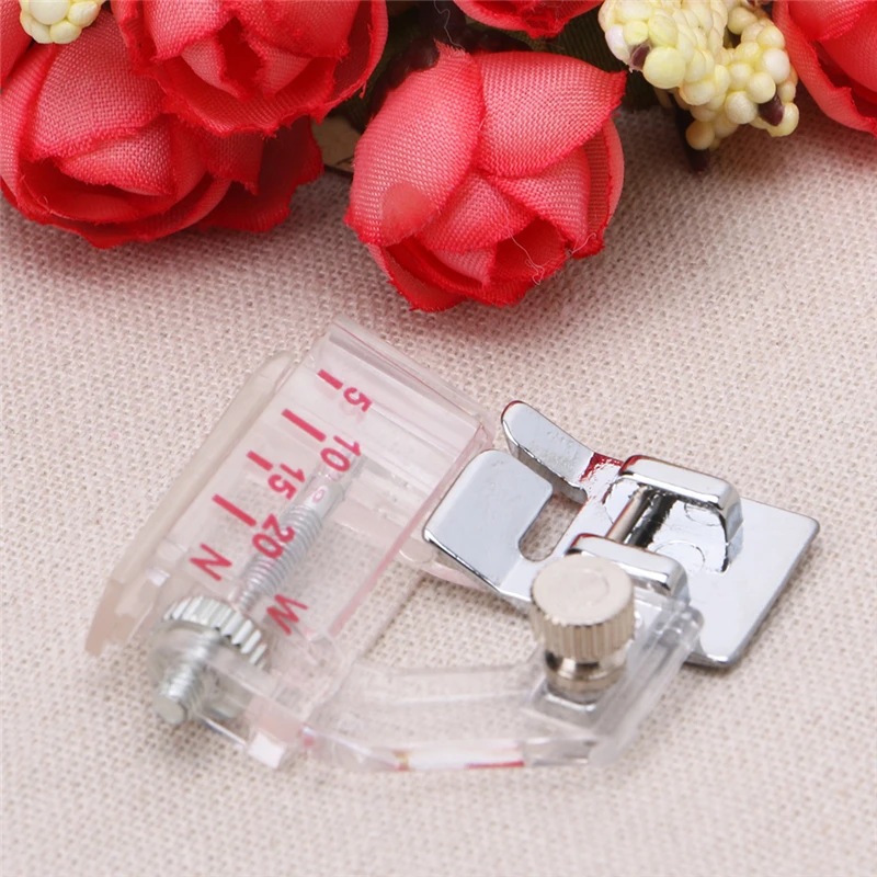 Snap-on Ajustable Bias Binding Binder Presser Foot For Domestic Sewing Machine Household Sewing Machine Sewing Accessory
Snap-on Ajustable Bias Binding Binder Presser Foot For Domestic Sewing Machine Household Sewing Machine Sewing Accessory