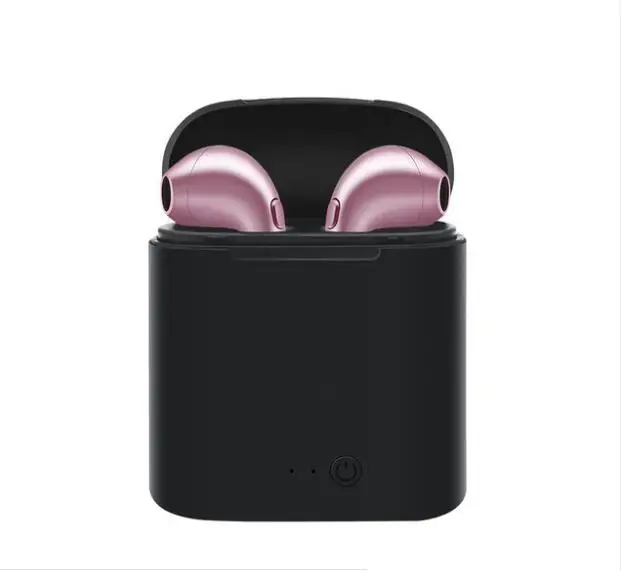 i7s TWS Wireless Headset Bluetooth Mini Earbuds Bluetooth Headset With Charging Box For Android Apple iphone 6 X 7
i7s TWS Wireless Headset Bluetooth Mini Earbuds Bluetooth Headset With Charging Box For Android Apple iphone 6 X 7