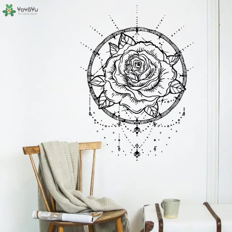 YOYOYU Wall Decal Flower Dreamcatcher Pattern Wall Stickers Modern Beautiful Design Girls Bedroom Decoration Accessories CT669
YOYOYU Wall Decal Flower Dreamcatcher Pattern Wall Stickers Modern Beautiful Design Girls Bedroom Decoration Accessories CT669