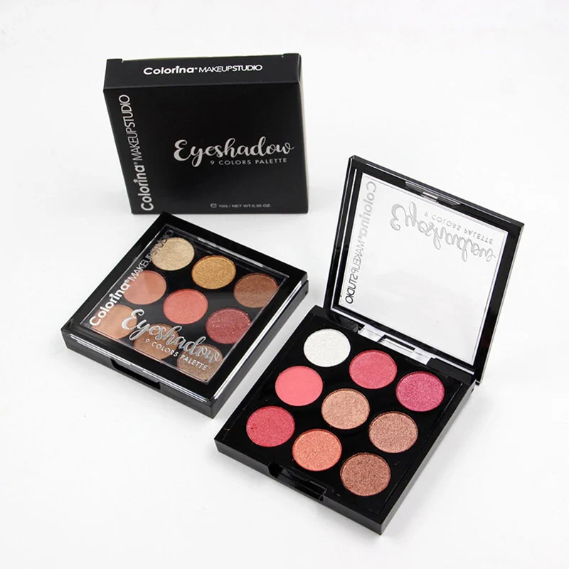 Hot sale Glitter Eyeshadow Palette Metallic 9 Colors Creamy Pigmented Waterproof Eye Shadow Palette
Hot sale Glitter Eyeshadow Palette Metallic 9 Colors Creamy Pigmented Waterproof Eye Shadow Palette