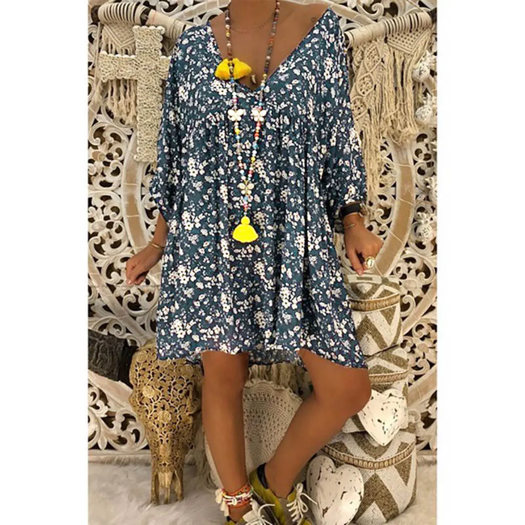 Dress floral print plus size XXXXXL women dress V neck red navy yellow green purple dresses Summer casual beach female vestidos
Dress floral print plus size XXXXXL women dress V neck red navy yellow green purple dresses Summer casual beach female vestidos