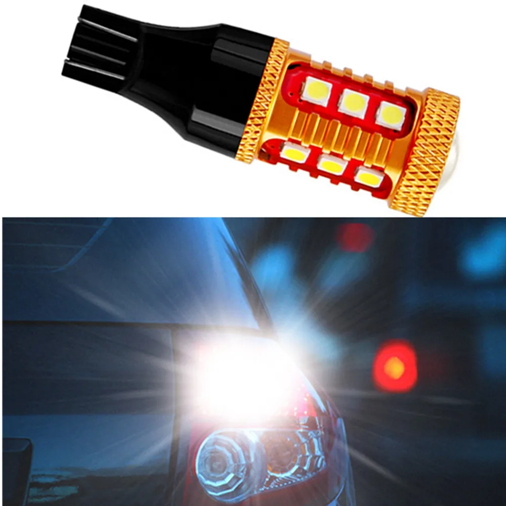 2pcs 1000Lm W16W T15 LED Bulbs Canbus OBC Error Free LED Backup Light 921 912 W16W LED Bulbs Car reverse lamp Xenon White D030
2pcs 1000Lm W16W T15 LED Bulbs Canbus OBC Error Free LED Backup Light 921 912 W16W LED Bulbs Car reverse lamp Xenon White D030