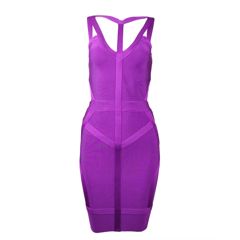 2019 new fashion summer dress purple Sleeveless off shoulder strapy bodycon bandage dress club dresses vestidos party dress
2019 new fashion summer dress purple Sleeveless off shoulder strapy bodycon bandage dress club dresses vestidos party dress