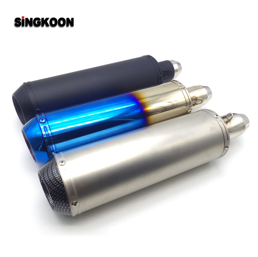 The Newest 51mm Inlet Universal motorcycle exhaust Pipe scape moto silencieux FOR triumph speed triple 1050 kayo 125 tmax 500
The Newest 51mm Inlet Universal motorcycle exhaust Pipe scape moto silencieux FOR triumph speed triple 1050 kayo 125 tmax 500