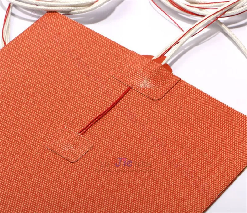 

250x250mm Flexible Silicone Heater Pad 220V/110V 500W Heated Bed Build Plate for TEVO Tarantula I3 3D Printer