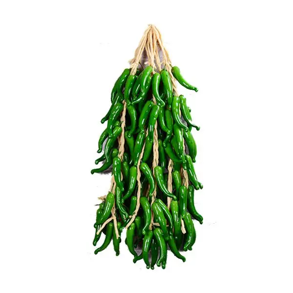 NOCM-Best Artificial (TM) Chilli String Hot Peppers Hanging String Home Decor Vegetable Fruit (Green)
NOCM-Best Artificial (TM) Chilli String Hot Peppers Hanging String Home Decor Vegetable Fruit (Green)