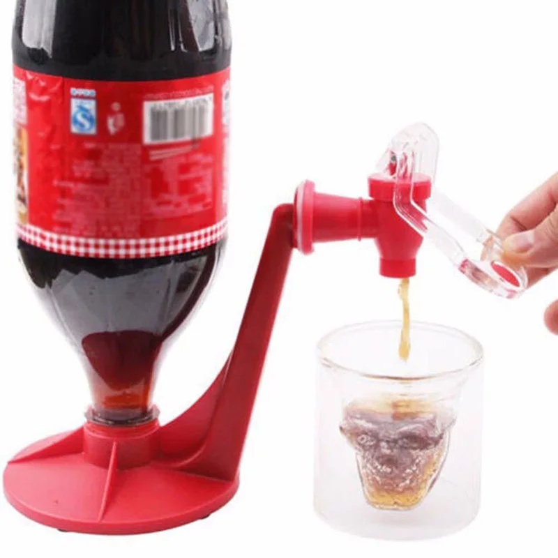 Coke Upside Down Drinking Bar Kitchen Gadgets Drink Machines Magic Water Dispenser Tap Soda Saver Bottle
Coke Upside Down Drinking Bar Kitchen Gadgets Drink Machines Magic Water Dispenser Tap Soda Saver Bottle