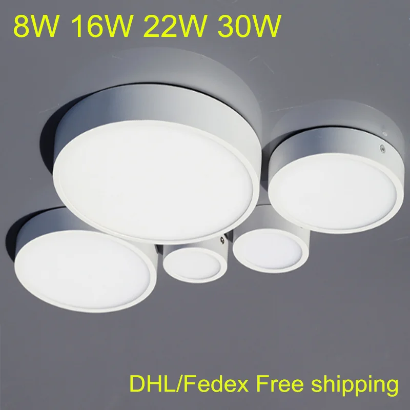 10pcs/lot,Ultra-thin 8W / 16W / 22W / 30W Round/Square LED Panel Surface Mounted Lighting Fixture Ceiling Light AC110V 220V
10pcs/lot,Ultra-thin 8W / 16W / 22W / 30W Round/Square LED Panel Surface Mounted Lighting Fixture Ceiling Light AC110V 220V