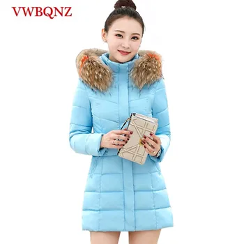 Winter New Women's Hooded Jacket Coat Plus Size 3XL Fashion Casual Warm Slim Parkas Long overcoat Jacket Black Female Basic Coat
Winter New Women's Hooded Jacket Coat Plus Size 3XL Fashion Casual Warm Slim Parkas Long overcoat Jacket Black Female Basic Coat