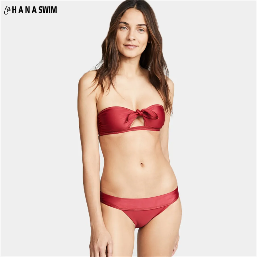 Front Tie bikini Strapless Bikini Set Sexy Biquini Summer Womens Bathing Suits Swimsuit Bikinis Mujer Beach Bandeau Swimwear
Front Tie bikini Strapless Bikini Set Sexy Biquini Summer Womens Bathing Suits Swimsuit Bikinis Mujer Beach Bandeau Swimwear
