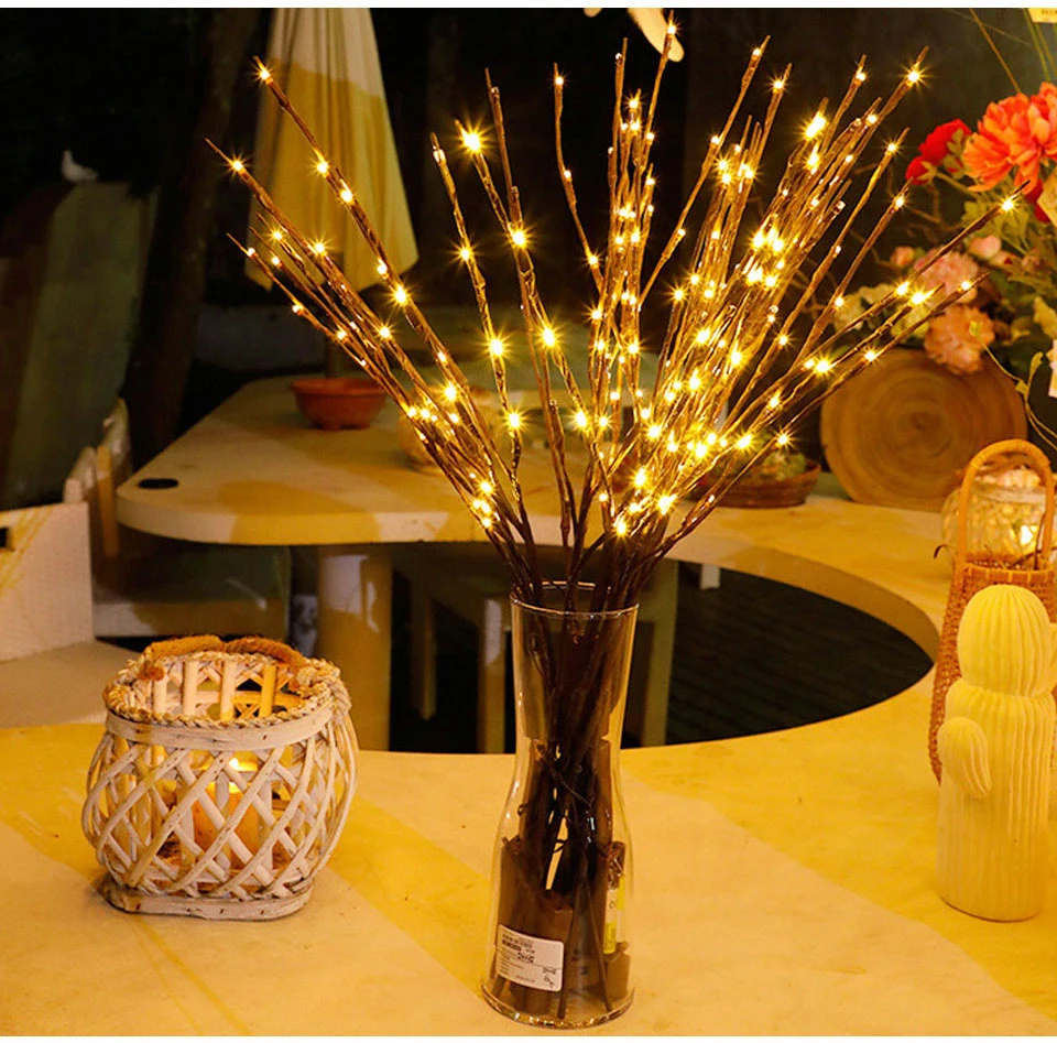 20 LEDs Table Decor Twig Lights 5 Colors (9)