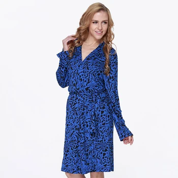 Summer NEW Leopard Robe Kimono Bathrobe Women Nightgown Modal Sleepwear Dressing Gown Long Sleeve Nightwear Nightdress M L
Summer NEW Leopard Robe Kimono Bathrobe Women Nightgown Modal Sleepwear Dressing Gown Long Sleeve Nightwear Nightdress M L