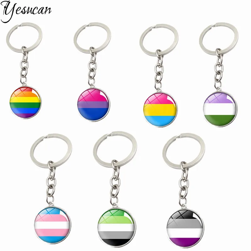 Wholesale Gay Pride Rainbow Keyrings Keychain Jewelry Gift 8Styles Keychains Car keyrings Bag Pocket Birthday Gift Dropshiping
Wholesale Gay Pride Rainbow Keyrings Keychain Jewelry Gift 8Styles Keychains Car keyrings Bag Pocket Birthday Gift Dropshiping