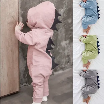 Cotton Spring Baby Romper Dinosaur bay boy girl clothes toddler Hooded newborn baby Romper Jumpsuit Outfits jumpsuit outfits
Cotton Spring Baby Romper Dinosaur bay boy girl clothes toddler Hooded newborn baby Romper Jumpsuit Outfits jumpsuit outfits