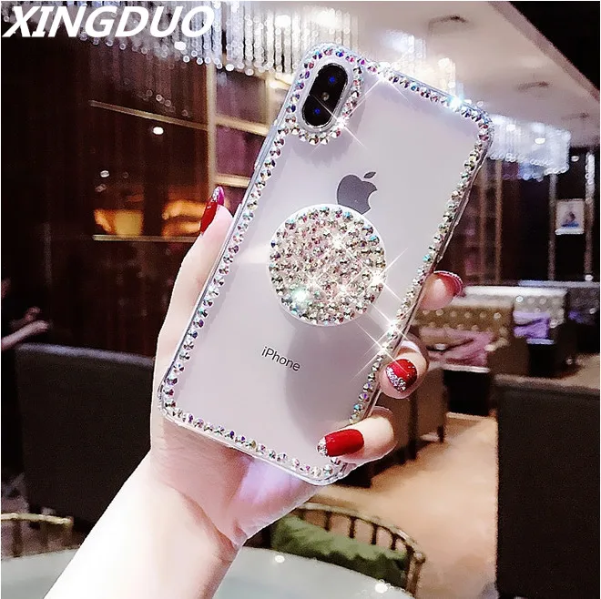 XINGDUO Balloon Stent Rhinestone Shell Cell Phone Case For Samsung S10 Plus Lite S8 S9 Note 5 8 9 S7edge S6 Soft Tpu Back Cover
XINGDUO Balloon Stent Rhinestone Shell Cell Phone Case For Samsung S10 Plus Lite S8 S9 Note 5 8 9 S7edge S6 Soft Tpu Back Cover