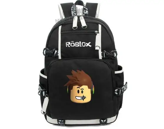Hot Sale 24 Style Printing Candy Color Roblox Game Backpack Starry