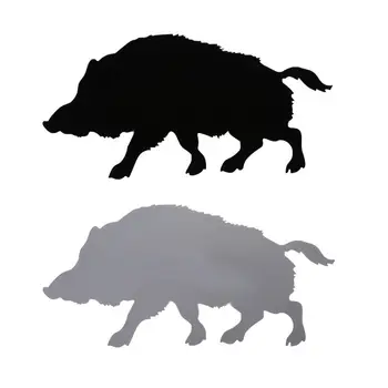 Black/White Wild Boar Pig Vinyl Car Sticker Car Styling Animal Silhouette Decorative Car Decal 20x10cm for car stickers
Black/White Wild Boar Pig Vinyl Car Sticker Car Styling Animal Silhouette Decorative Car Decal 20x10cm for car stickers
