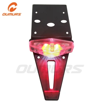OUMURS Motorcycle Dirt Enduro Bike LED Rear Fender Brake Tail Light Turn Signal Off-road For KTM Universal License Plate Light
OUMURS Motorcycle Dirt Enduro Bike LED Rear Fender Brake Tail Light Turn Signal Off-road For KTM Universal License Plate Light