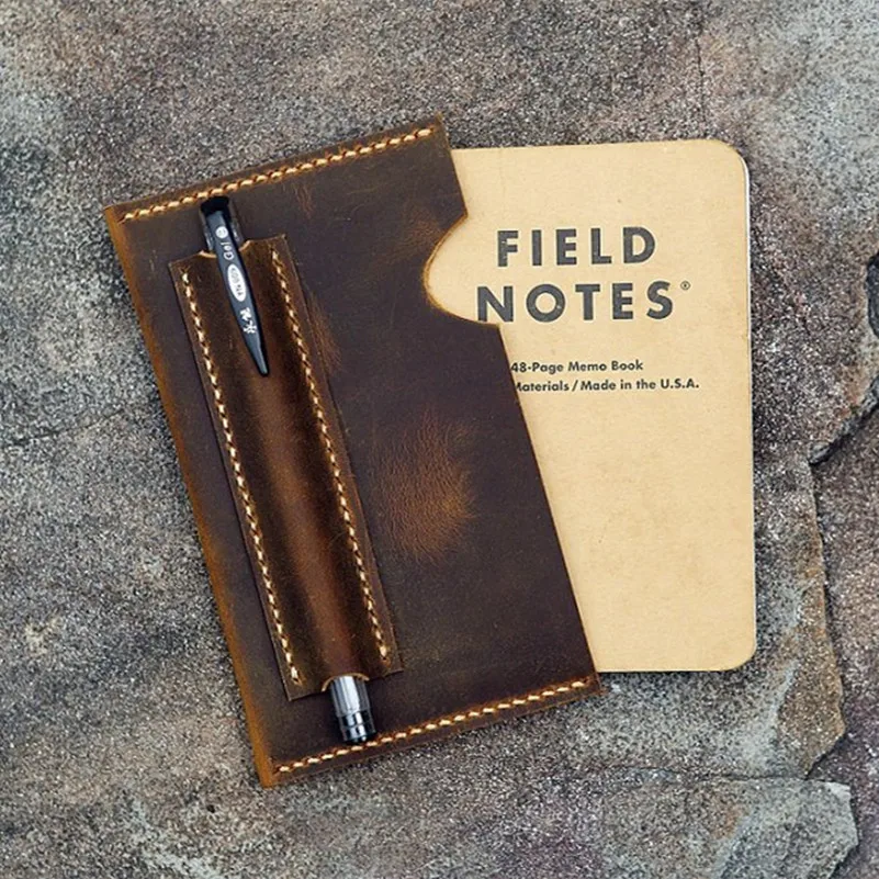 Leather sleeve for Field notes pocket size / distressed leather field notes case / Minimalist field notes sleeve cover
Leather sleeve for Field notes pocket size / distressed leather field notes case / Minimalist field notes sleeve cover