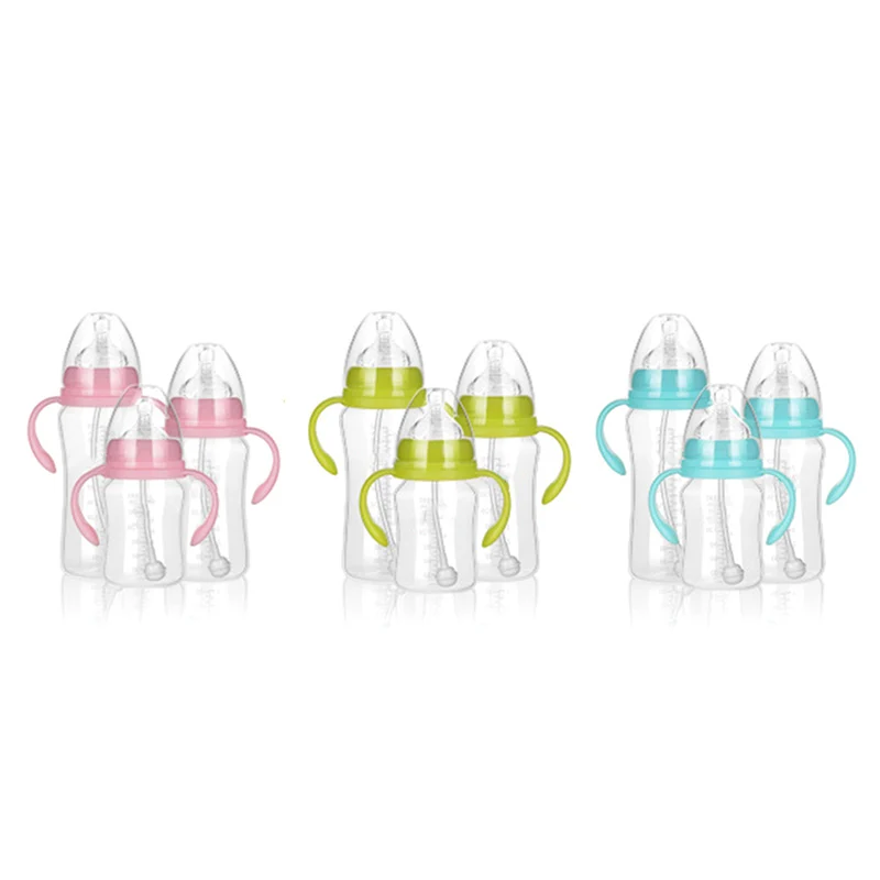 Wide Mouth Baby Infant Kids Automatic Pipette Straw Pacifier Nipple Milk Feeding Bottle / Non slip Handle & Cup Cover
Wide Mouth Baby Infant Kids Automatic Pipette Straw Pacifier Nipple Milk Feeding Bottle / Non slip Handle & Cup Cover