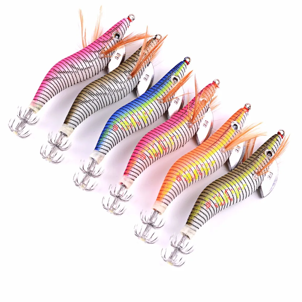6Pcs Boxed Shrimp Squid Jig Fishing Lure Prawn Fishing Tackle Hooks Bait Wood Shrimp Lure Bait 2.0# 2.5# 3.0# 3.5# 4.0#
6Pcs Boxed Shrimp Squid Jig Fishing Lure Prawn Fishing Tackle Hooks Bait Wood Shrimp Lure Bait 2.0# 2.5# 3.0# 3.5# 4.0#