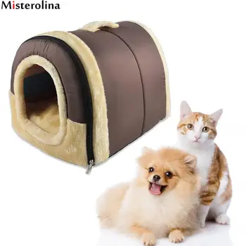 Misterolina Pet Dog House Nest With Mat Foldable Pet Dog Bed Cat Bed House For Dogs Travel Kennels For Cats Pet Products PCJ3265
Misterolina Pet Dog House Nest With Mat Foldable Pet Dog Bed Cat Bed House For Dogs Travel Kennels For Cats Pet Products PCJ3265
