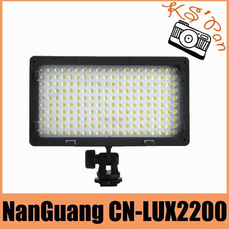 NanGuang CN-LUX2200 2200 LED Bi-Color 3200K-5400K LED Video Light Lamp For Canon Nikon Sony Camera DV Camcorder 
NanGuang CN-LUX2200 2200 LED Bi-Color 3200K-5400K LED Video Light Lamp For Canon Nikon Sony Camera DV Camcorder