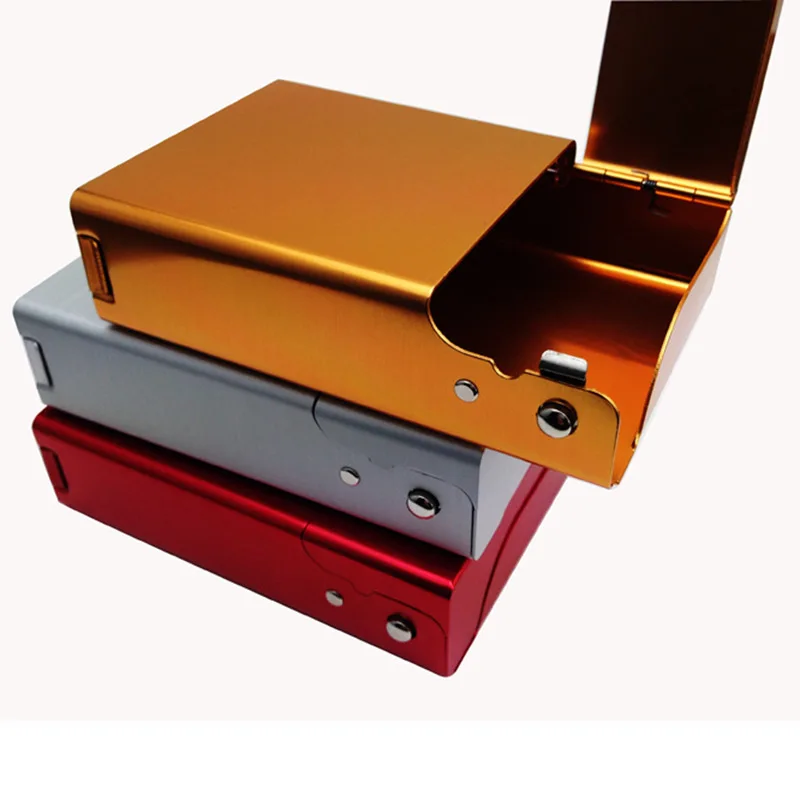 Side Open Cigarette Holder Packing Aluminum Cigarette Cases Tobacco Box For Men Cigar Case Pitilleras Para 20 Cigarrillos
Side Open Cigarette Holder Packing Aluminum Cigarette Cases Tobacco Box For Men Cigar Case Pitilleras Para 20 Cigarrillos
