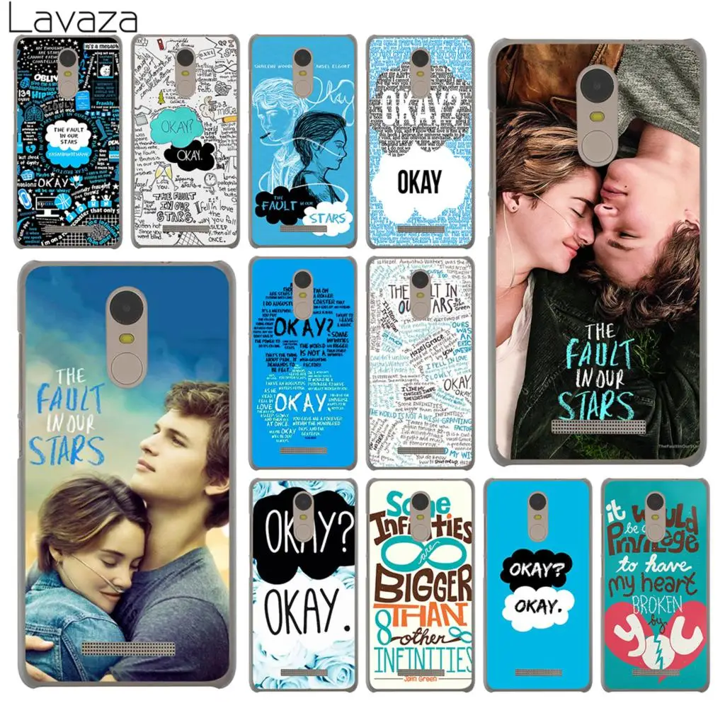 Lavaza The Fault In Our Stars OKAY Hard Phone Case for Xiaomi Redmi K20 7A 6A 4A GO S2 Note 8 7 5 4 4X 6 Pro Plus Cover
Lavaza The Fault In Our Stars OKAY Hard Phone Case for Xiaomi Redmi K20 7A 6A 4A GO S2 Note 8 7 5 4 4X 6 Pro Plus Cover