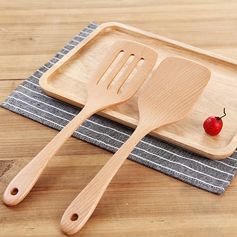 2 Pieces Wooden Turner Spatula Set Natural Beech Wood Turners Set Non-Stick Spatulas Cooking Tools Kitchen Wood Utensils
2 Pieces Wooden Turner Spatula Set Natural Beech Wood Turners Set Non-Stick Spatulas Cooking Tools Kitchen Wood Utensils