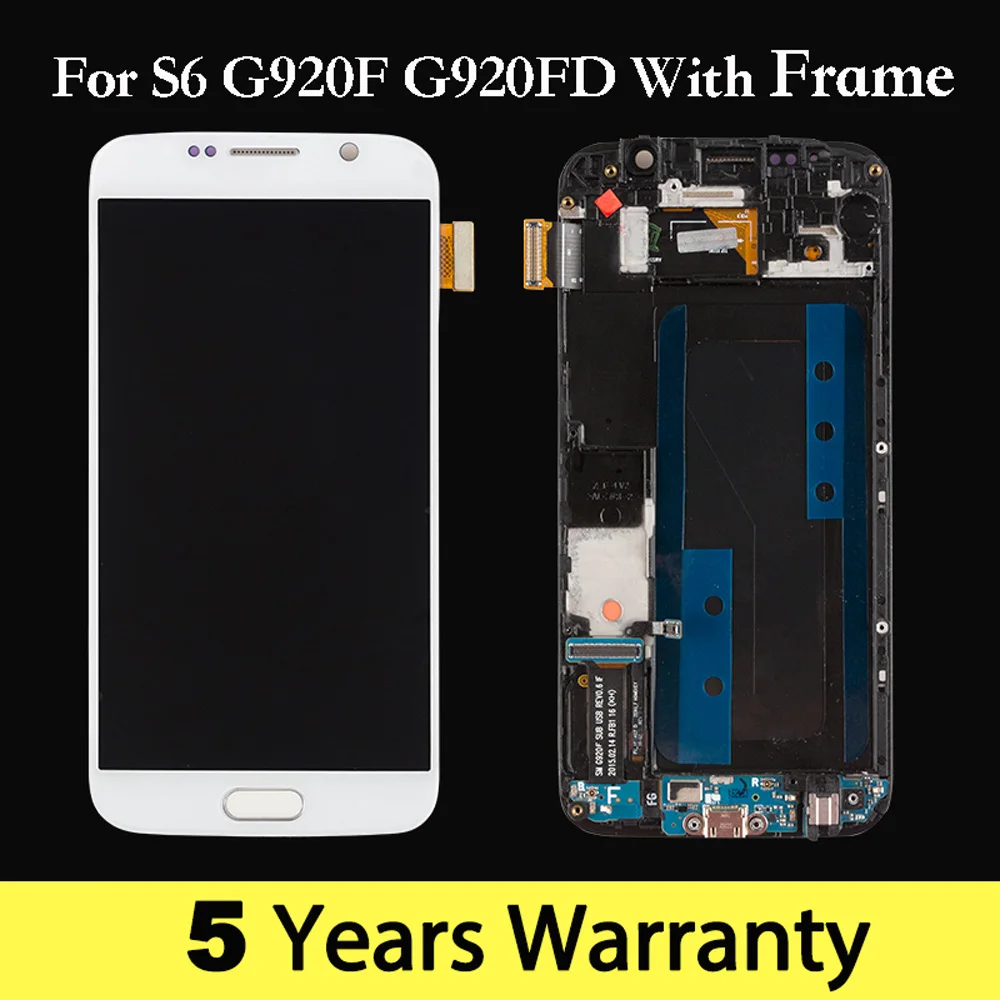 100% New Screen For Samsung S6 G920 G920F Tft Lcd For Samsung Galaxy S6 Edge Display Touch Screen Pantalla s6 for samsung Black
100% New Screen For Samsung S6 G920 G920F Tft Lcd For Samsung Galaxy S6 Edge Display Touch Screen Pantalla s6 for samsung Black