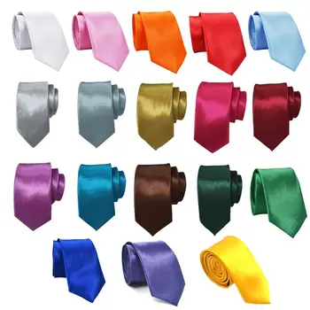 Men Classic Solid Color 5cm Slim Groom Wedding Neck Ties Polyester Silk Business W729
Men Classic Solid Color 5cm Slim Groom Wedding Neck Ties Polyester Silk Business W729