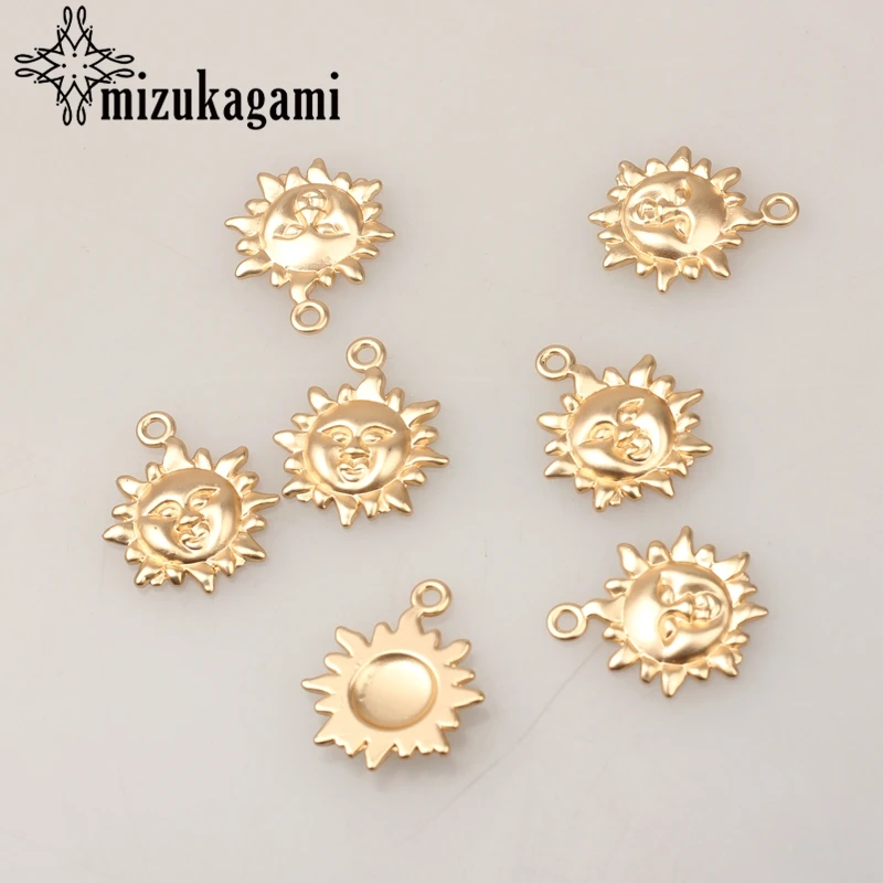 Zinc Alloy Golden Metal Round Sun Face Shape Charms Pendants 19mm 6pcs/lot For DIY Necklace Bracelet Making Accessories
Zinc Alloy Golden Metal Round Sun Face Shape Charms Pendants 19mm 6pcs/lot For DIY Necklace Bracelet Making Accessories