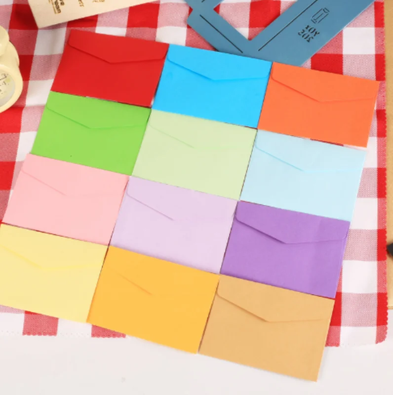 10pcs Small Paper Envelopes 4 Candy Colors Postcard Wedding Gift Invitation Envelope Office Stationery Paper Bag
10pcs Small Paper Envelopes 4 Candy Colors Postcard Wedding Gift Invitation Envelope Office Stationery Paper Bag