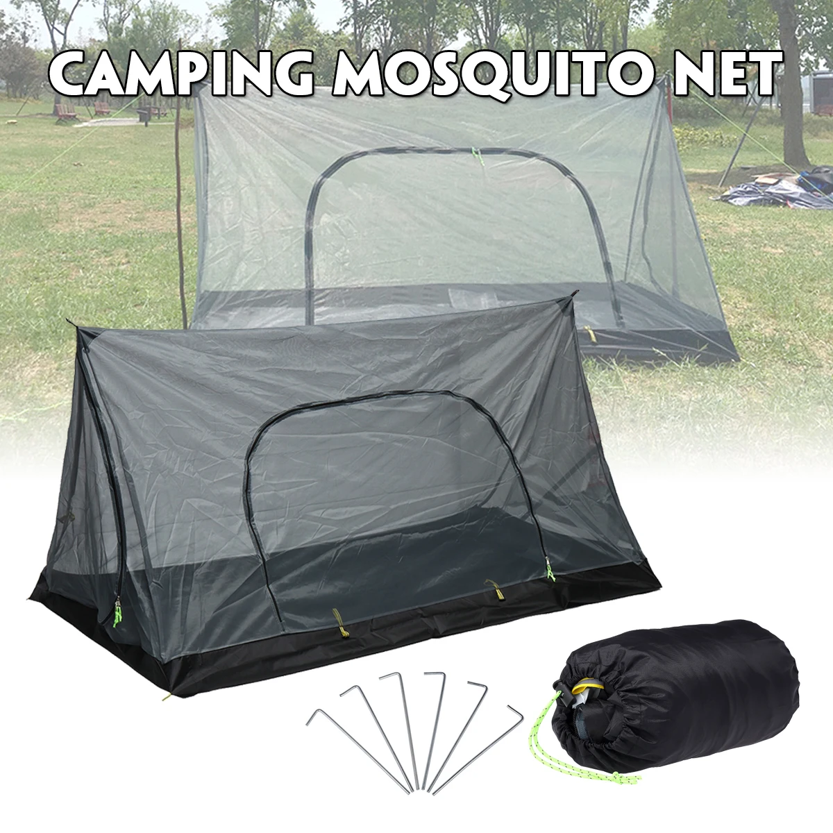 Ultralight Anti Mosquito Mesh Tent Portable 1-2 Person Camping Tents Beach Mesh Tents for Outdoor travel
Ultralight Anti Mosquito Mesh Tent Portable 1-2 Person Camping Tents Beach Mesh Tents for Outdoor travel