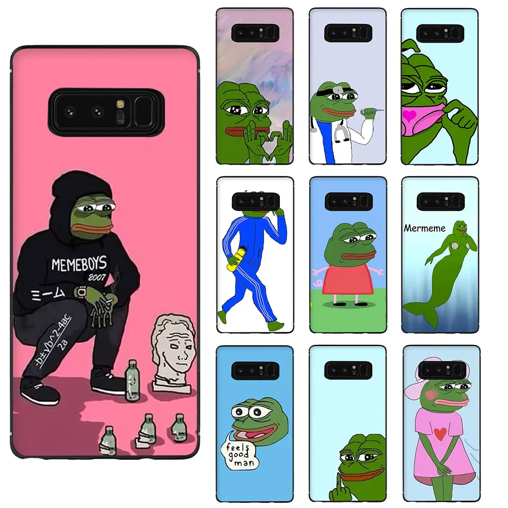 Internet Meme Smug Frog Pepe Soft TPU phone cover case for Samsung S6 S7 S8 S9 S10 Plus S10e Note 10 8 9 M10 M20 M30
Internet Meme Smug Frog Pepe Soft TPU phone cover case for Samsung S6 S7 S8 S9 S10 Plus S10e Note 10 8 9 M10 M20 M30