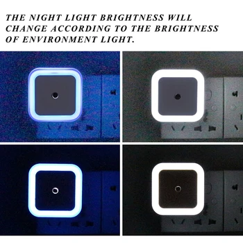 Romantic AC 110V-220V 30-40LM LED Night Light EU US Plug Colors Novelty Bed Lamp For Baby Bedroom Gift 360 Degrees Lights
Romantic AC 110V-220V 30-40LM LED Night Light EU US Plug Colors Novelty Bed Lamp For Baby Bedroom Gift 360 Degrees Lights