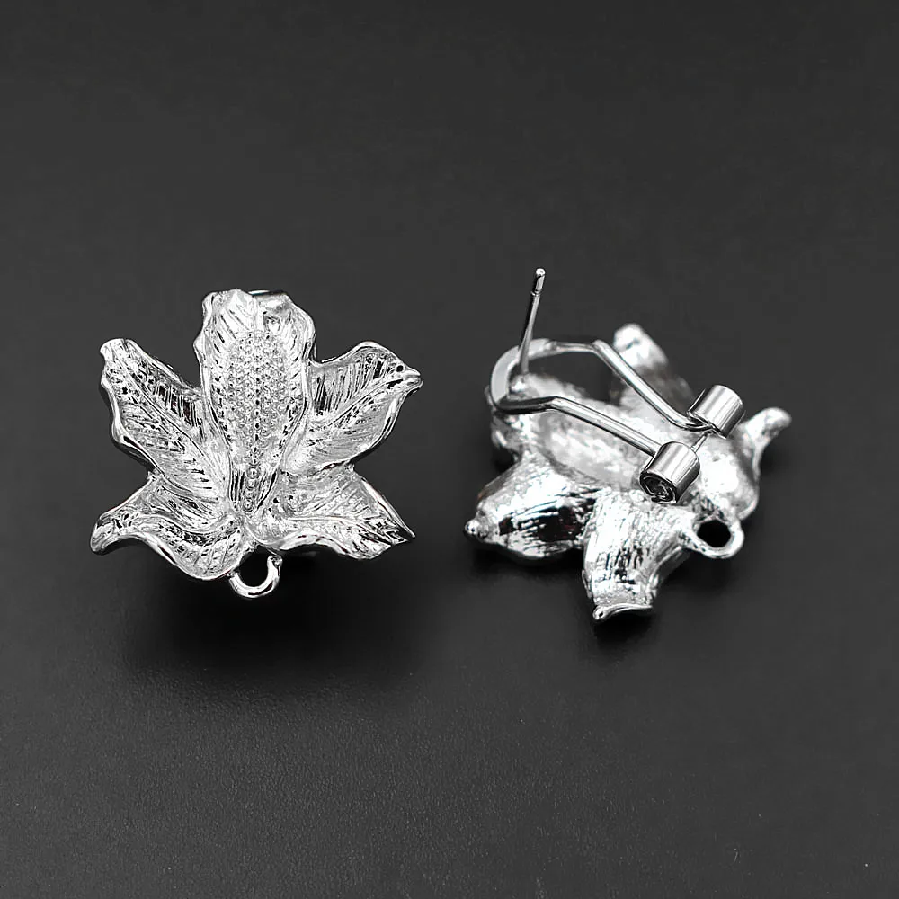 African Earrings Post Loop Connectors Filigree Flower Nigerian Chile Women Wedding Ear Clip Clasps Earring Findings DIY Jewelry
African Earrings Post Loop Connectors Filigree Flower Nigerian Chile Women Wedding Ear Clip Clasps Earring Findings DIY Jewelry