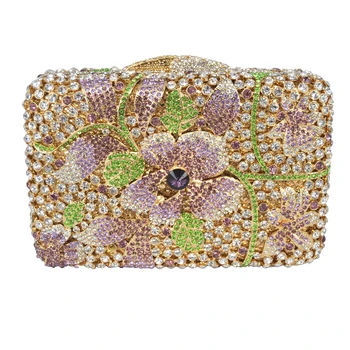 Silver Ladies Bling Bag Flower Pattern Evening Bag Blue Luxury Crystal hollow out Evening Clutch Bag gold crystal Clutch 88364
Silver Ladies Bling Bag Flower Pattern Evening Bag Blue Luxury Crystal hollow out Evening Clutch Bag gold crystal Clutch 88364