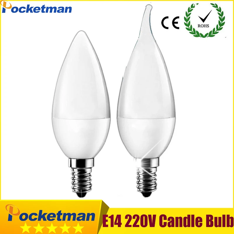 E14 6W LED Candle Bulb E14 2835 SMD Led Candle Light Bulb Lamp Warm Cool White Home Interior Decoration
E14 6W LED Candle Bulb E14 2835 SMD Led Candle Light Bulb Lamp Warm Cool White Home Interior Decoration