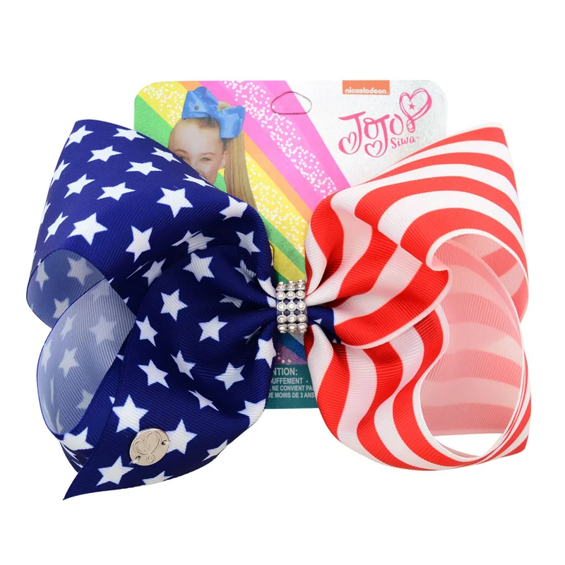 8" JoJo Bows Hair Clip Large USA Flag Hair Bow Kids Handmade Ribbon Knot Jumbo Party for Girl Birthday Gift Party Favor
8" JoJo Bows Hair Clip Large USA Flag Hair Bow Kids Handmade Ribbon Knot Jumbo Party for Girl Birthday Gift Party Favor