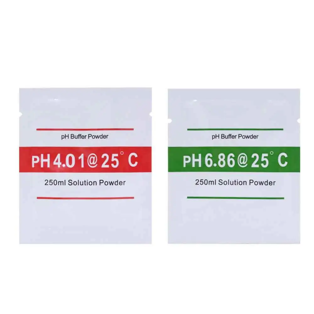 New Multi-component PH Buffer Powder Measurement Calibration Solution for PH Tester 4.00/4.01/6.86/7.00/9.18/10.01 Powder
New Multi-component PH Buffer Powder Measurement Calibration Solution for PH Tester 4.00/4.01/6.86/7.00/9.18/10.01 Powder